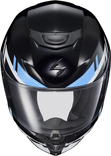 Miniatura 3 de ScorpionEXO R420 - Casco integral y urbano para motocicleta, de policarbonato, con bolsillos para altavoces, certificación DOT y Snell, para adultos