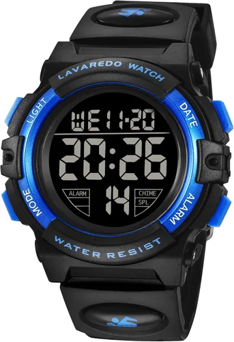 Kids Watch, Boys Watch Ages 3-15, Kids Digital Sport Outdoor Analog Watch LED 50 M Waterproof Alarm Wrist Watches with Silicone Band for Children,