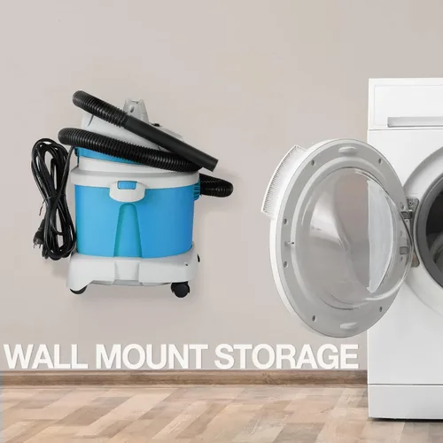 Miniatura 3 de Shop-Vac Aspiradora húmeda y seca EZ de 1.5 galones 2.0 Peak HP, aspiradora compacta portátil, función 3 en 1 con soporte de pared y accesorios