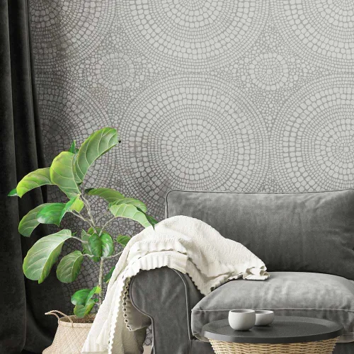 Miniatura 3 de Plantilla de patio de guijarros – Plantilla de concreto reutilizable para pintar pisos, pasarelas y paredes al aire libre – Plantilla de decoración
