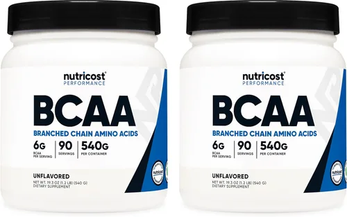 Miniatura 8 de Nutricost BCAA en polvo (sandía, 30 porciones) - Proporción óptima 2:1:1