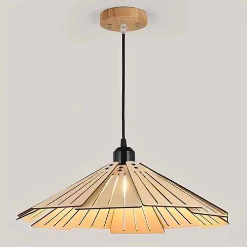 Miniatura 9 de LIGHTLAND Luces colgantes rústicas de bambú, 12 pulgadas, paquete de 3 para comedor, sala de té zen, estilo retro