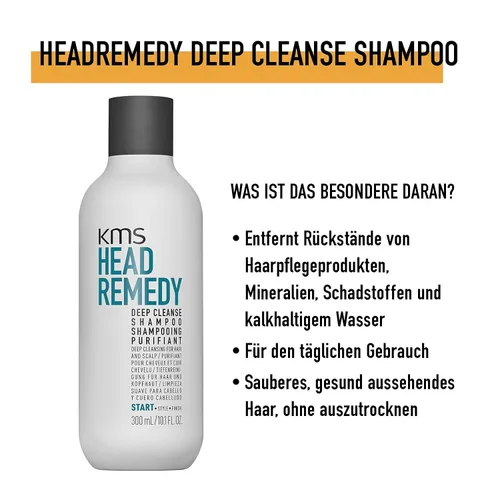 Miniatura 2 de KMS HEADREMEDY Champú de limpieza profunda