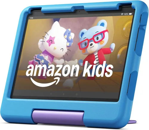 Miniatura 2 de Tablet Amazon Fire HD 10 Kids para niños de 3 a 7 años Controles parentales, 2 años de garantía sin preocupaciones, contenido adecuado para la Azul