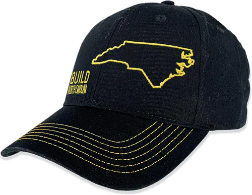 Miniatura 2 de John Deere Build State Pride - Sombrero completo de sarga negro y gris