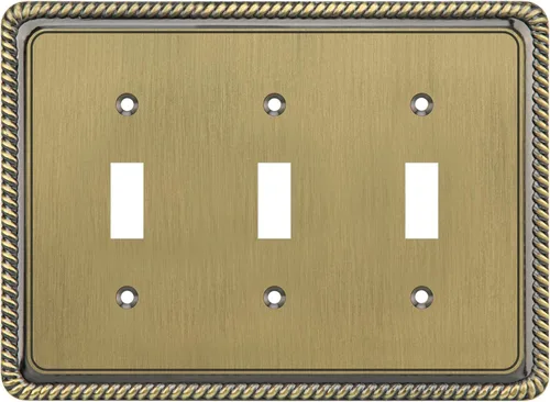 Miniatura 61 de Henne Bery Placa Decorativa de Pared con Borde de Cuerda Placa de Interruptor Cubierta de Tomacorriente