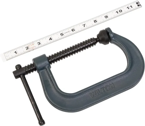 Miniatura 4 de Wilton C-Clamp, apertura de 4-1/4", garganta de 3-1/4", fuerza de sujeción de 6200 libras (Modelo 404)