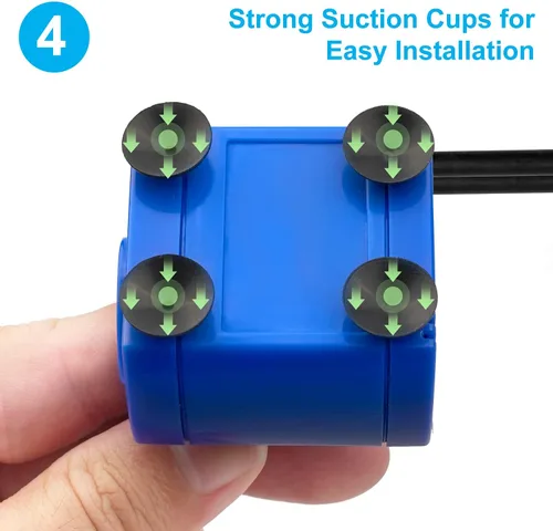 Miniatura 6 de Bomba de fuente de agua para gatos, fuente para mascotas, bomba de repuesto sin luz LED, motor DR-DC160 para dispensador de bebidas para gatos
