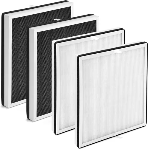 Miniatura 9 de Filtro de aire Europa compatible con Afloia Europa Air Puri-fier, filtro de repuesto 3 en 1 Europa Air Puri-Fier con H13 True HEPA, carbón activado