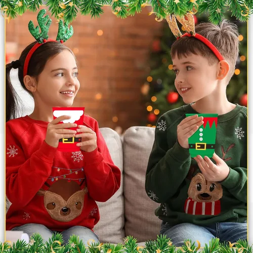 Miniatura 6 de Nuenen 24 vasos de Navidad reutilizables de 16 onzas para chocolate caliente, café, cerveza, helado, invierno, fiesta de Navidad, suministros