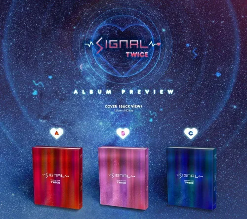 Twice - Signal [Random ver.] (4º Mini álbum) CD+88p Photobook+1Photocard+1Photocard+1 Photocard especial+1 Foto+Juego de tarjetas de fotos extra de