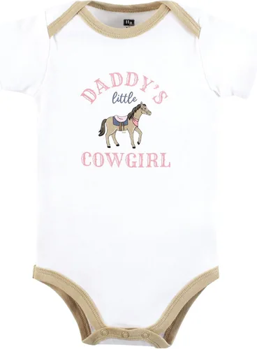 Miniatura 476 de Hudson Baby baby-girls Cotton Bodysuits 3-pack