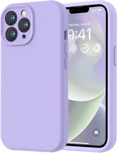 Miniatura 234 de LOVE 3000 Compatible con Funda para iPhone 15, [Cámara de Cobertura Completa de Silicona Suave] [Protección contra Caídas de 8 pies], Forro de Negro
