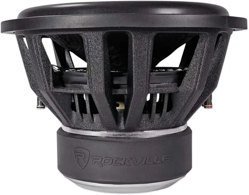 Miniatura 5 de Rockville Destroyer 12D2 - Subwoofer para automóvil de competición de 12 pulgadas, pico de 8000 W / 2000 W RMS, Dual 2-Ohmios, bobinas de voz hechas
