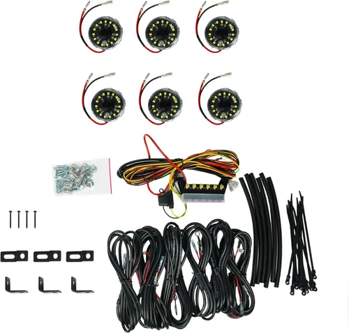 Miniatura 5 de Kit de luces LED Cyclone V2 - Luz de roca - Sistema de 6 luces - Ámbar - Haz de 5W de haz amplio