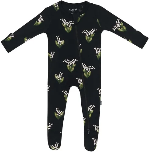 Miniatura 31 de KYTE BABY Pies unisex con cierre de cremallera, rayón hecho de bambú, 0-24 meses