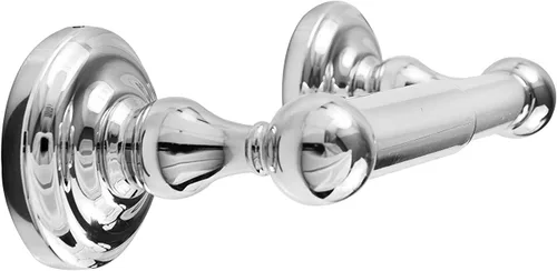 Miniatura 6 de SENTO ROBIKI - Juego de accesorios de baño modernos plateados, incluye gancho para bata, soporte para papel higiénico, toallero, barra de toalla