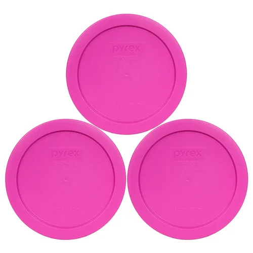 Miniatura 35 de Pyrex 7201-PC 4 tazas azul tapa de repuesto para almacenamiento de alimentos (paquete de 4) - Fabricado en Estados Unidos Azul oscuro