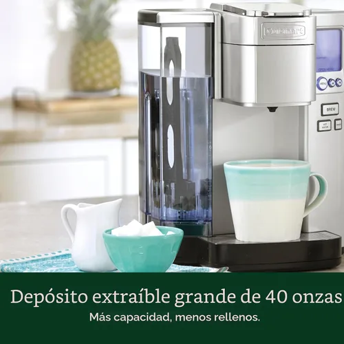 Miniatura 5 de Cuisinart Cafetera, Servicio Individual Depósito de 72 Onzas Máquina de Café de Cápsulas, Preparación Programable y Dispensador de Agua Caliente, 3