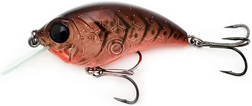 Señuelos Bill Lewis Realistas SB-57 3/8 OZ. Serie MDJ Squarebill Señuelo de Crankbait para Pesca con Anzuelos Mustad Triple Grip, Ozark Craw