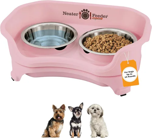 Miniatura 32 de Neater Feeder Express Cuencos para perros a prueba de desorden, elevados para razas de tamaño mediano a grande, cuenco de comida para perros sin