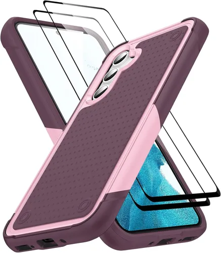 Miniatura 207 de Jeylly Compatible con Samsung Galaxy A22 5G Funda, Funda Samsung A22 5G con 2pcs protectores de pantalla de vidrio templado