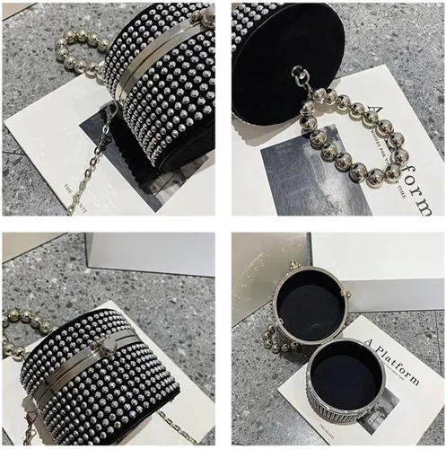 Miniatura 3 de Zenosy Mini Evening Bag for Women Fashion Handbag Satchel Purse Shoulder Bag Crossbody Purse
