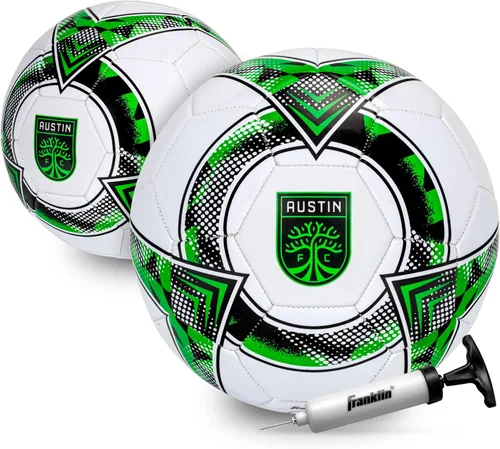 Miniatura 16 de Franklin Sports Pelotas de fútbol oficiales del equipo MLS - Balones de fútbol oficiales tamaño 5 - Balón de fútbol de tamaño y peso reglamentario