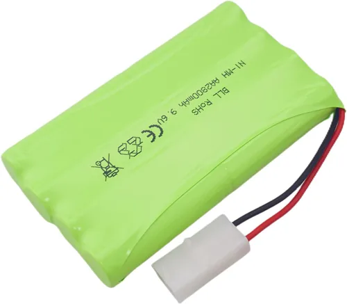 Miniatura 6 de AA 9.6V 2800mAh Batería recargable con enchufe Tamiya y cable de carga USB adecuado para coches de juguete RC, camiones, tanques, vehículos