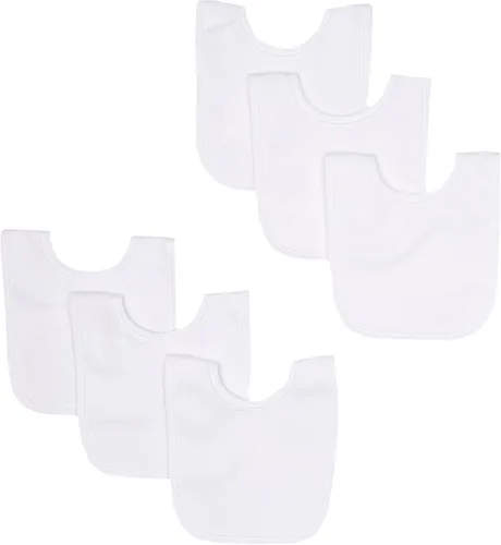 Gerber Paquete de 6 baberos para bebé unisex