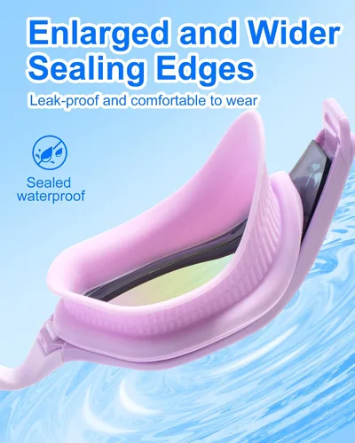 Miniatura 3 de Swim Goggles Anti-Fog UV Protection Leak-Proof Swimming Goggles for Men Women Teens Adults Pool Swim Glasses