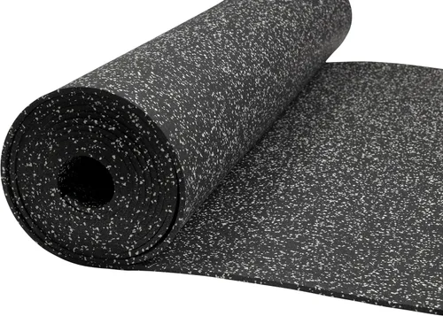 Miniatura 7 de Genaflex - Tapete de goma para suelo de gimnasio, 0.315 in de grosor, rollo protector comercial resistente para suelos de gimnasio
