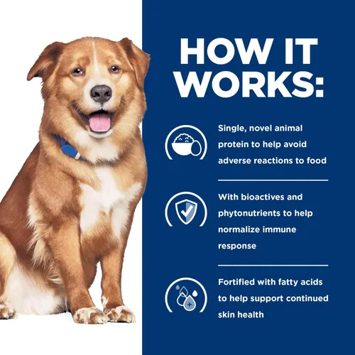 Miniatura 9 de Hill's Prescription Diet Derm Complete Skin & Food Sensitivities Alimento seco para perros, dieta veterinaria, bolsa de 6.5 libras