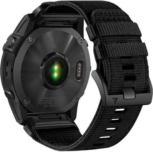 Abanen Correas de reloj de nailon de 0.866 pulgadas de ajuste rápido mejoradas para Garmin Fenix 8 de 1.772 pulgadas / Fenix 7 / epix Pro 1.772