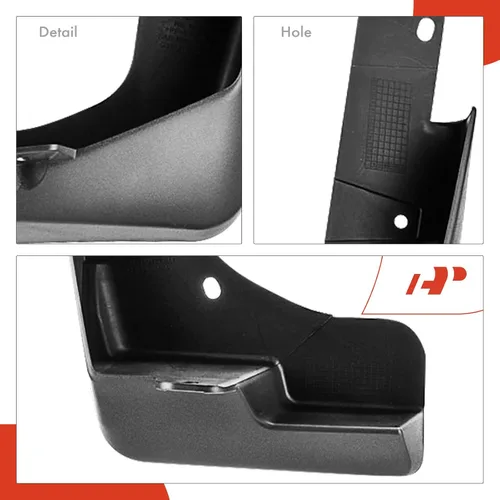 Miniatura 7 de A-Premium Aletas de barro compatibles con Nissan Rogue, X-Trail, 2014-2021, Sport Utility, no requiere perforación, protectores de lodo