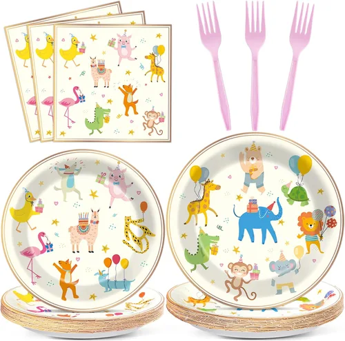 Miniatura 34 de 100 piezas de platos y servilletas para fiesta mexicana, suministros de fiesta Mayo México, vajilla mexicana, juego de vajilla, decoraciones