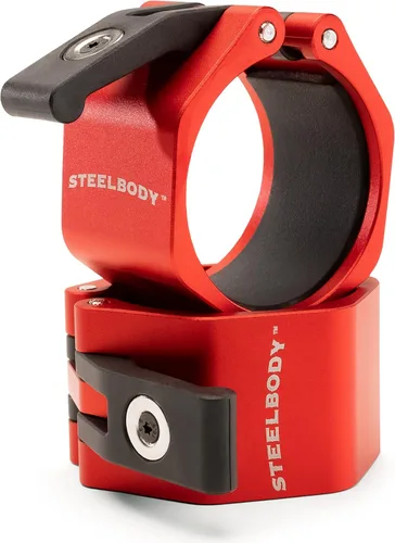 Miniatura 7 de Steelbody Collares de mandíbula con bloqueo de barra olímpica