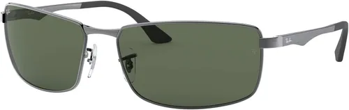 Miniatura 2 de Ray-Ban Gafas de sol rectangulares de metal RB3498 para hombre