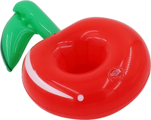 Miniatura 8 de Soportes de bebidas flotantes para piscina, inflables para bebidas, posavasos con mini bomba de aire