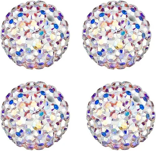 Miniatura 9 de 25 piezas Adabele AA+ Grado Atrapasoles de cristal de diamantes de imitación pavimentan cuentas sueltas de 0.315 in de color azul zafiro claro