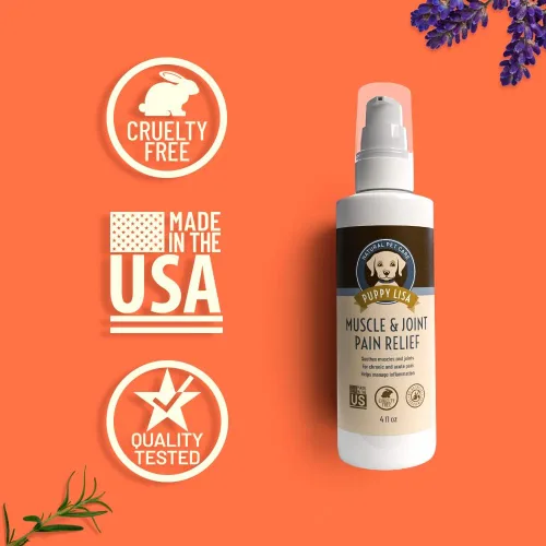 Miniatura 6 de Crema para aliviar el dolor muscular y articular para perros, linimento de absorción rápida para aliviar el dolor para perros, fabricado en Estados