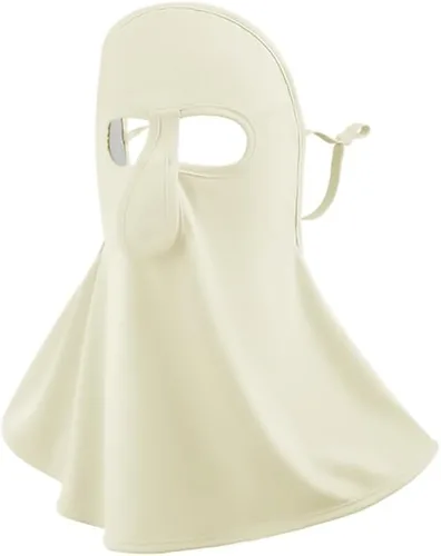 Polaina para el cuello, máscara de protección solar, pasamontañas, bandanas de cara completa, cubierta de protección solar UPF50+ con bucles para