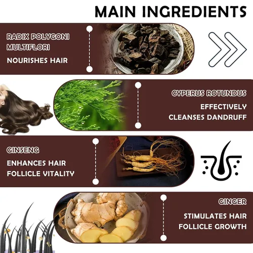Miniatura 3 de 3 barras de champú para oscurecer el cabello, barra de champú oscuro para cabello gris, jabón de champú para hombres y mujeres