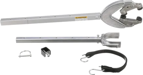 Miniatura 10 de Attwood Corporation SP-400-RB protector de travesaño de cabeza de 23 - 35 pulgadas, compuesto de ruedecilla y perno de ménsula