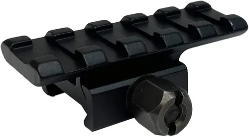 Miniatura 3 de FSI 1"/0.83"/0.5" Montaje en elevador 5 ranuras transparente Weaver/Picatinny Rail Mount