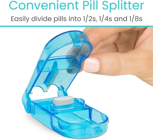 Miniatura 6 de Organizador de pastillas por vive, Estuche negro, 1