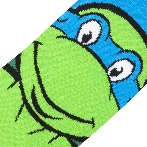 Miniatura 4 de Odd Sox, Nickelodeon TMNT Teenage Mutant Ninja Turtles, 90's Cartoon, Fun Socks
