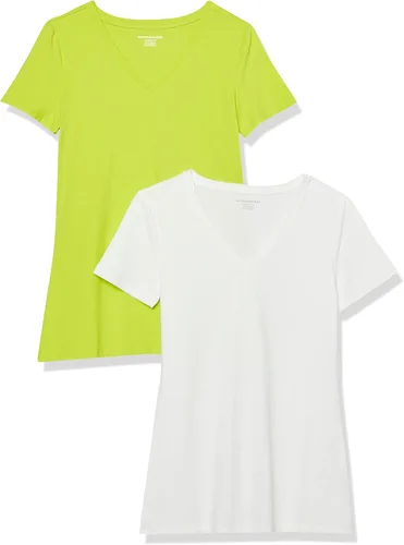 Miniatura 107 de Amazon Essentials Women's Regular-Fit Short-Sleeve Crewneck T-Shirt