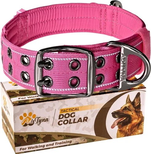 Miniatura 14 de ADITYNA - Collar para perros gigantes con asa - Collar ajustable XXL de 30 a 36 pulgadas - Diseñado exclusivamente para razas de perros enormes como