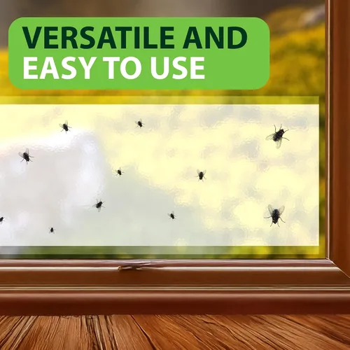Miniatura 5 de Greenway - Trampas adhesivas para moscas de ventana, para mosquitos y moscas, control de moscas no tóxico, seguro para niños y mascotas, perfecto